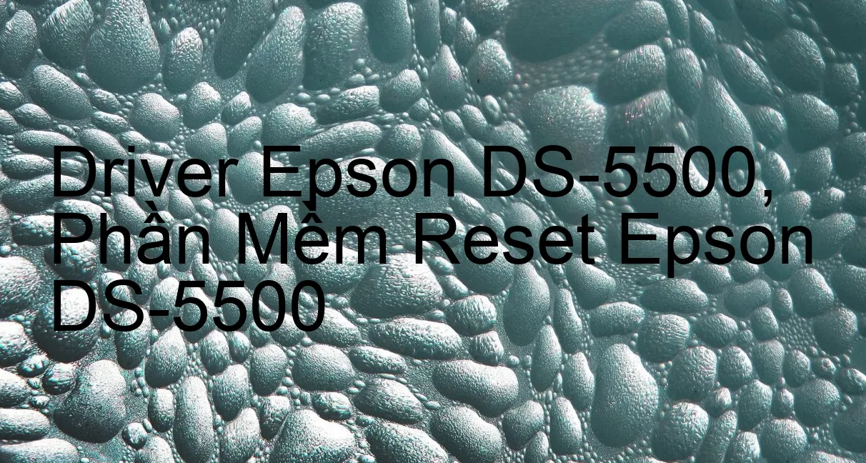 Driver Epson DS-5500, Phần Mềm Reset Epson DS-5500