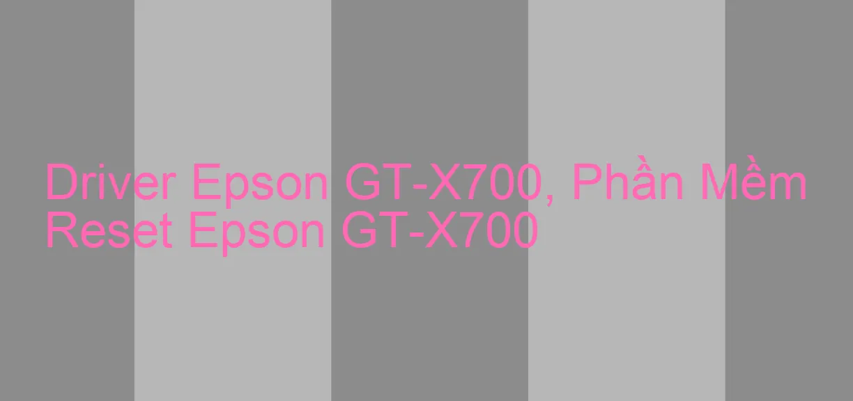 Driver Epson GT-X700, Phần Mềm Reset Epson GT-X700