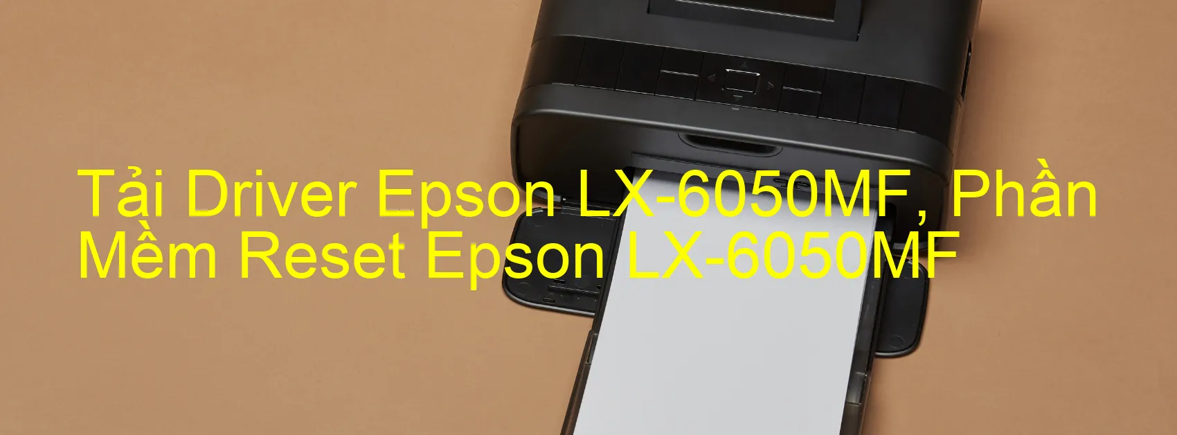 Driver Epson LX-6050MF, Phần Mềm Reset Epson LX-6050MF