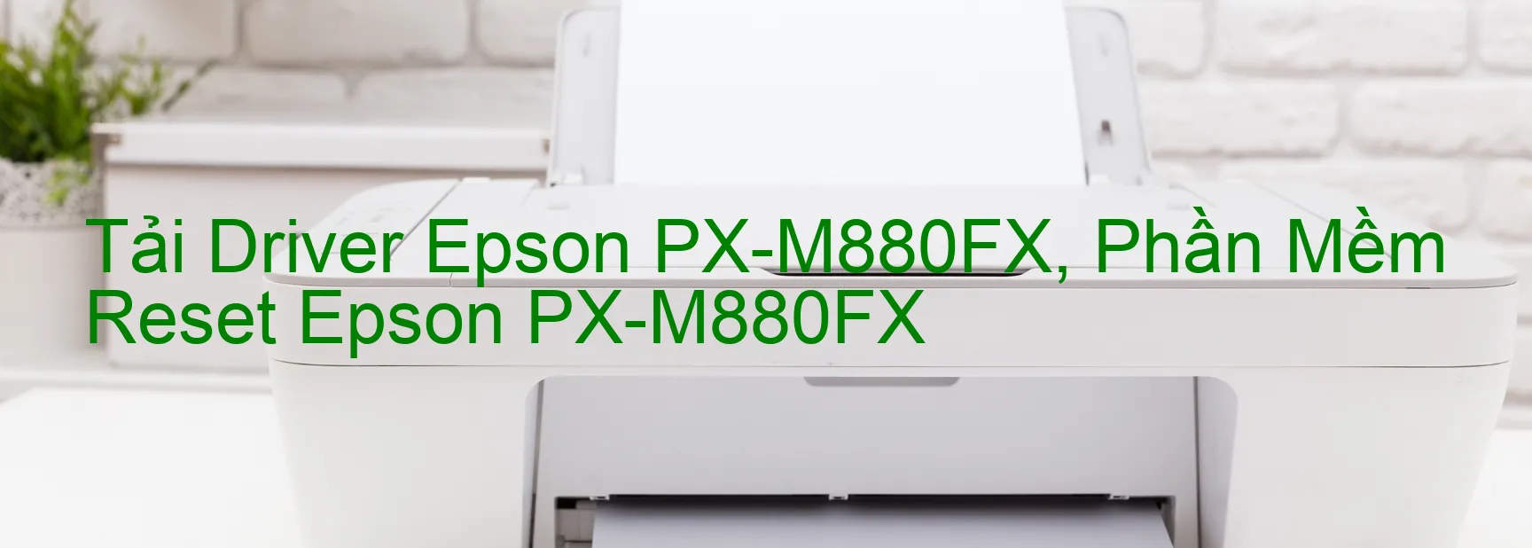 Driver Epson PX-M880FX, Phần Mềm Reset Epson PX-M880FX