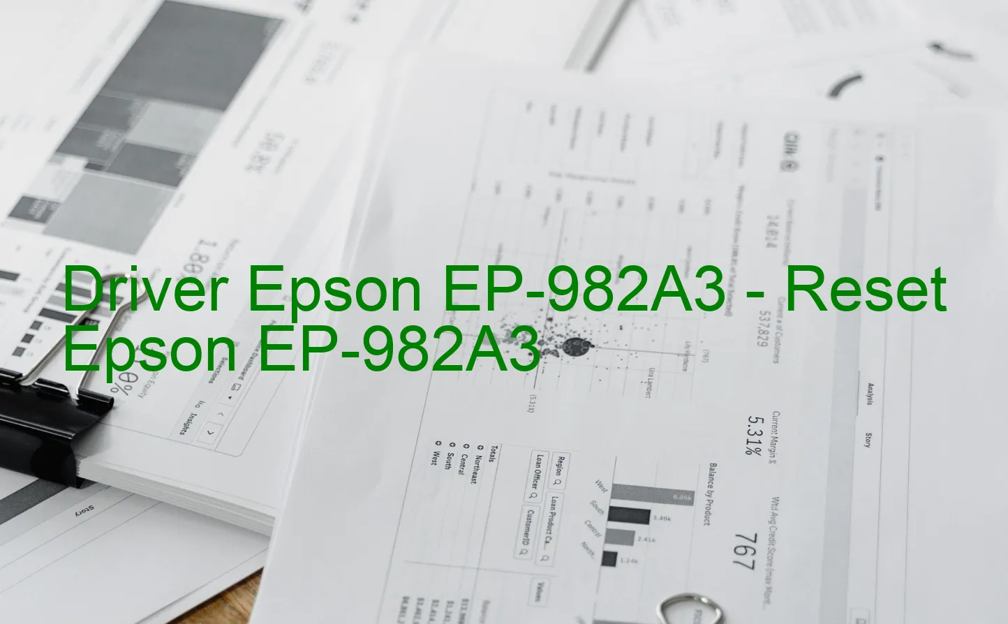 Epson EP-982A3のドライバー、Epson EP-982A3のリセットソフトウェア