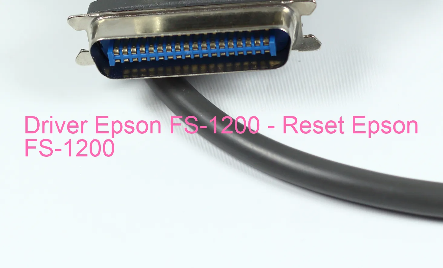 Epson FS-1200のドライバー、Epson FS-1200のリセットソフトウェア