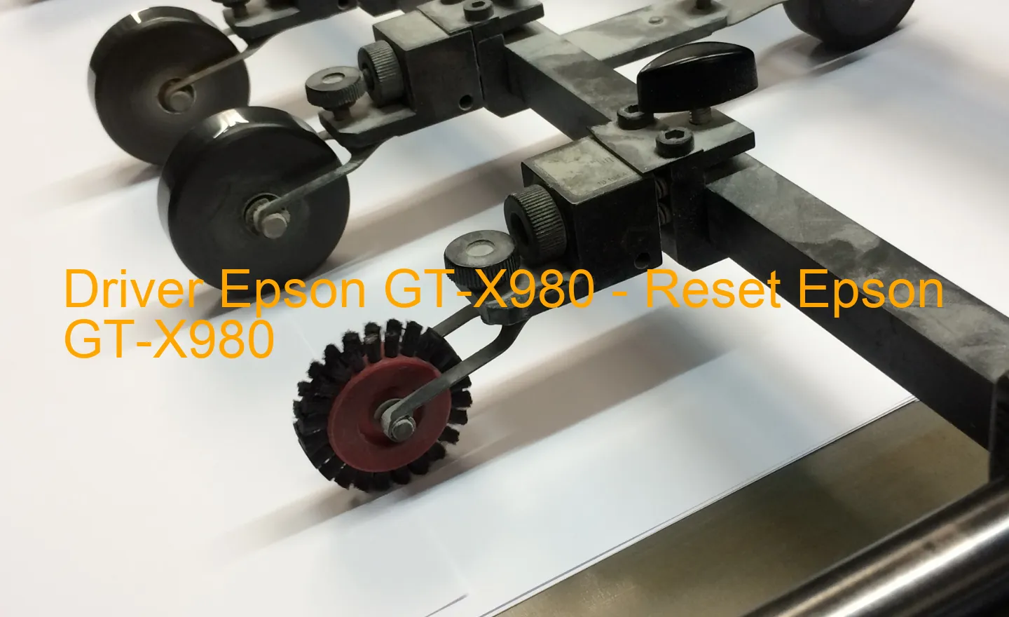 Epson GT-X980のドライバー、Epson GT-X980のリセットソフトウェア
