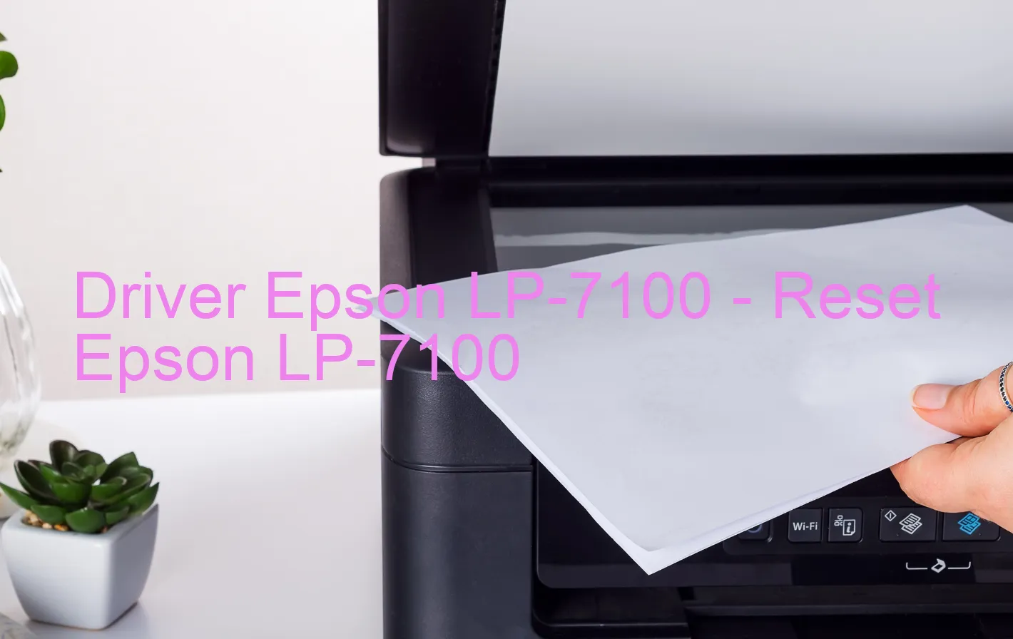Epson LP-7100のドライバー、Epson LP-7100のリセットソフトウェア