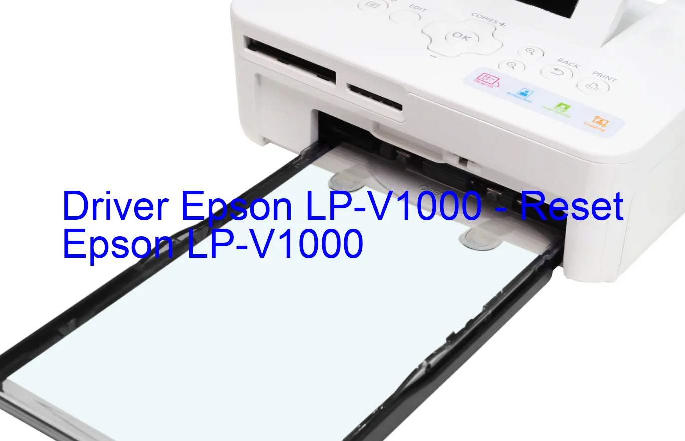 Epson LP-V1000のドライバー、Epson LP-V1000のリセットソフトウェア