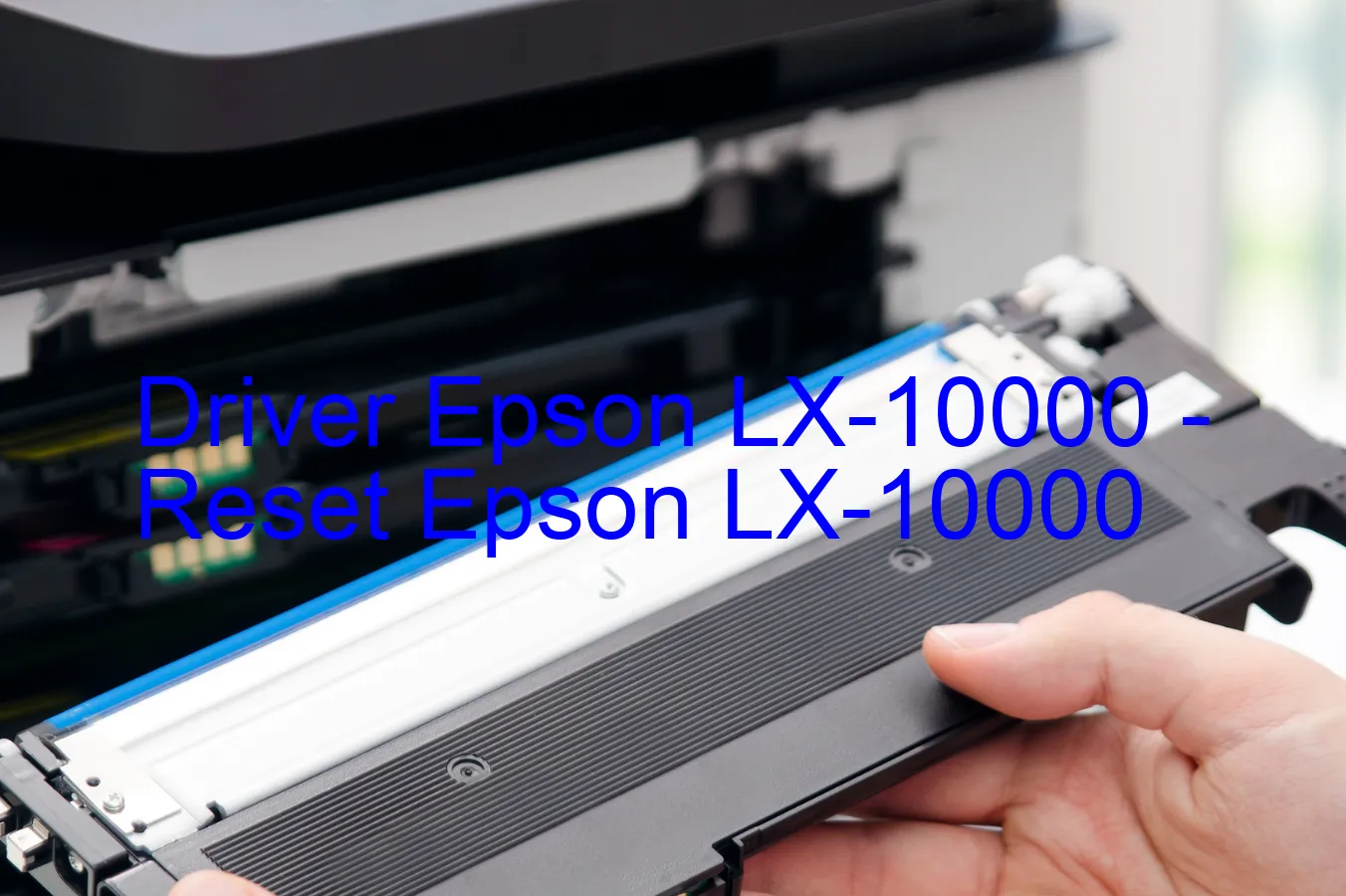 Epson LX-10000のドライバー、Epson LX-10000のリセットソフトウェア