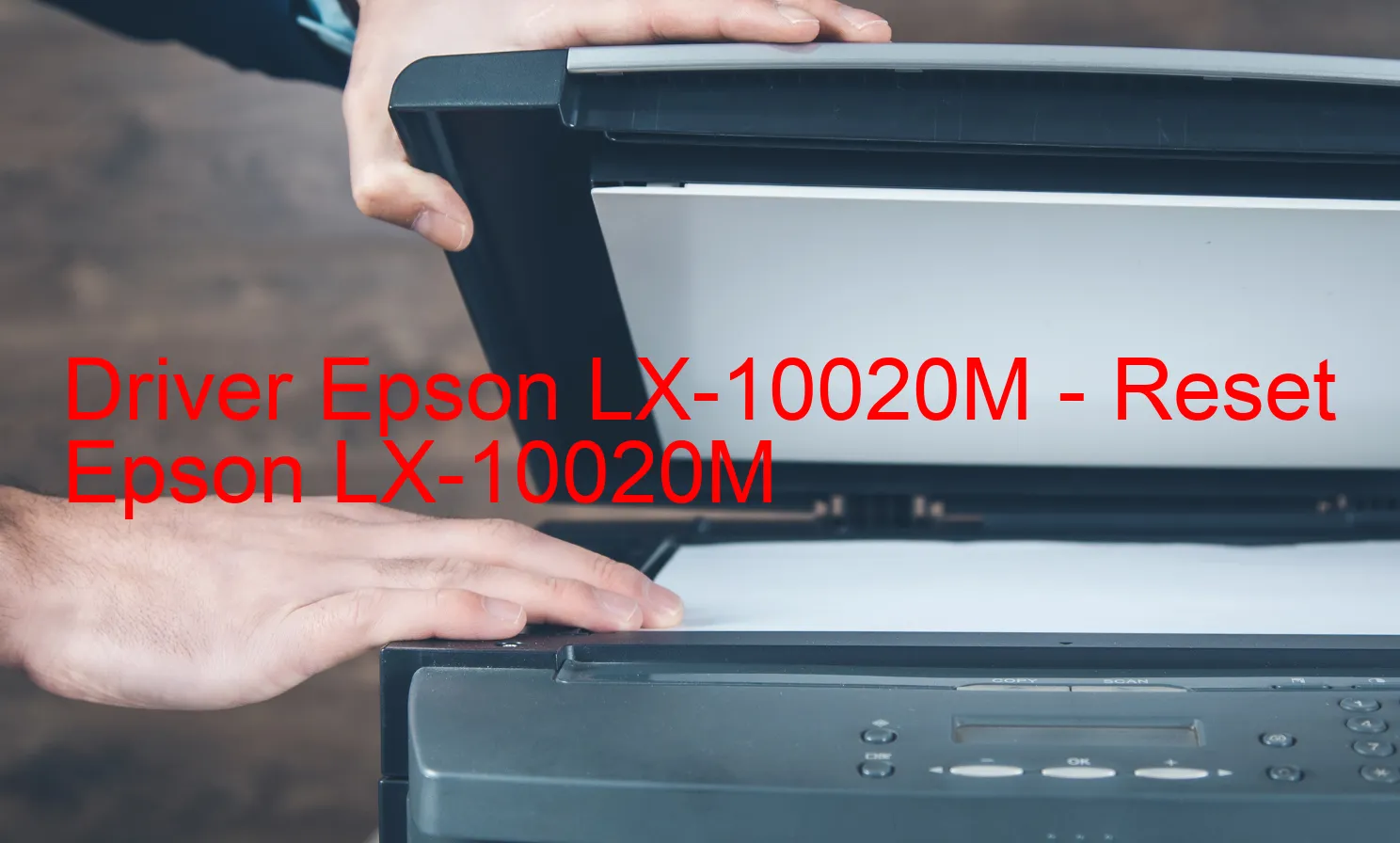 Epson LX-10020Mのドライバー、Epson LX-10020Mのリセットソフトウェア