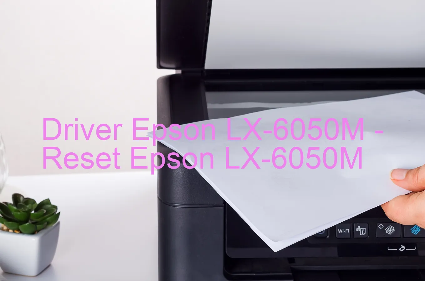 Epson LX-6050Mのドライバー、Epson LX-6050Mのリセットソフトウェア