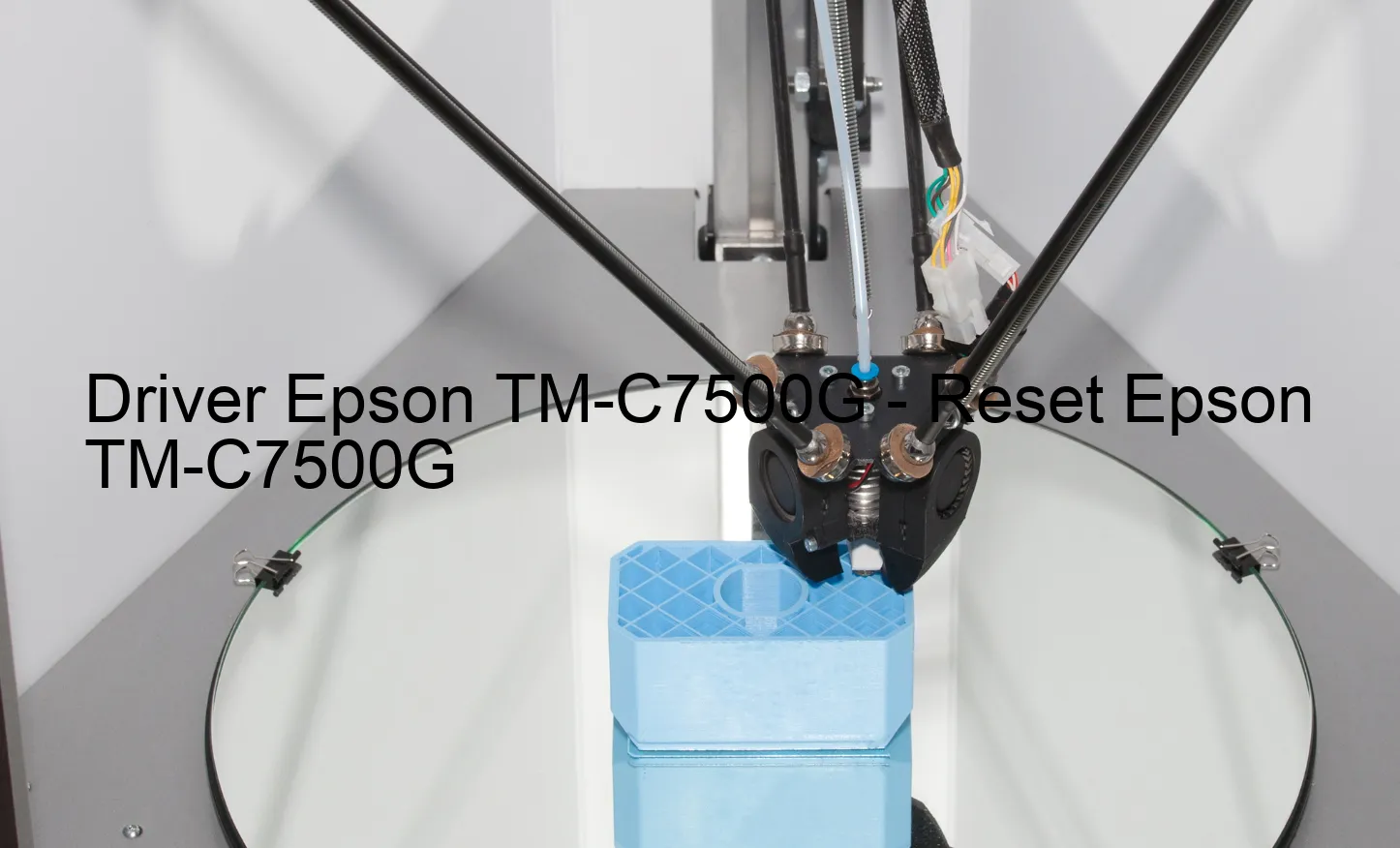Epson TM-C7500Gのドライバー、Epson TM-C7500Gのリセットソフトウェア