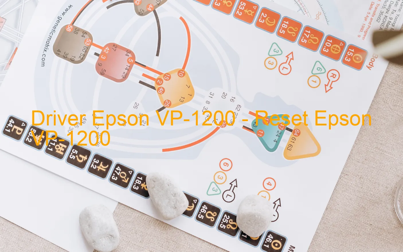 Epson VP-1200のドライバー、Epson VP-1200のリセットソフトウェア