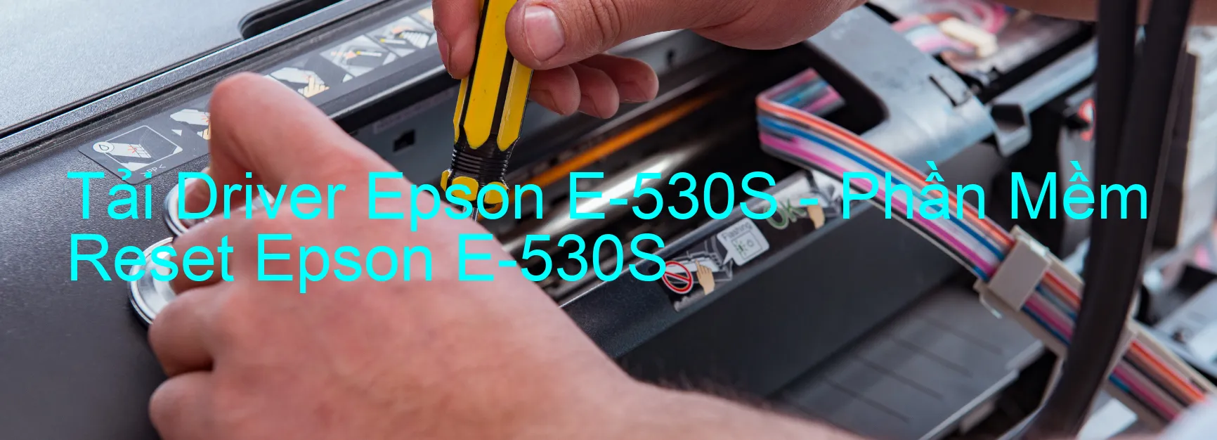 Driver Epson E-530S, Phần Mềm Reset Epson E-530S