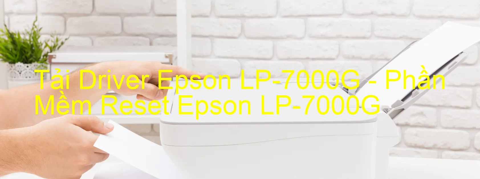 Driver Epson LP-7000G, Phần Mềm Reset Epson LP-7000G