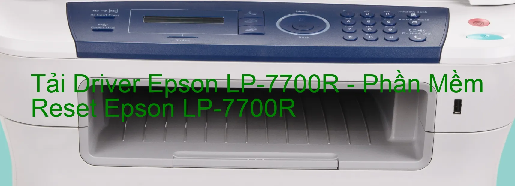 Driver Epson LP-7700R, Phần Mềm Reset Epson LP-7700R