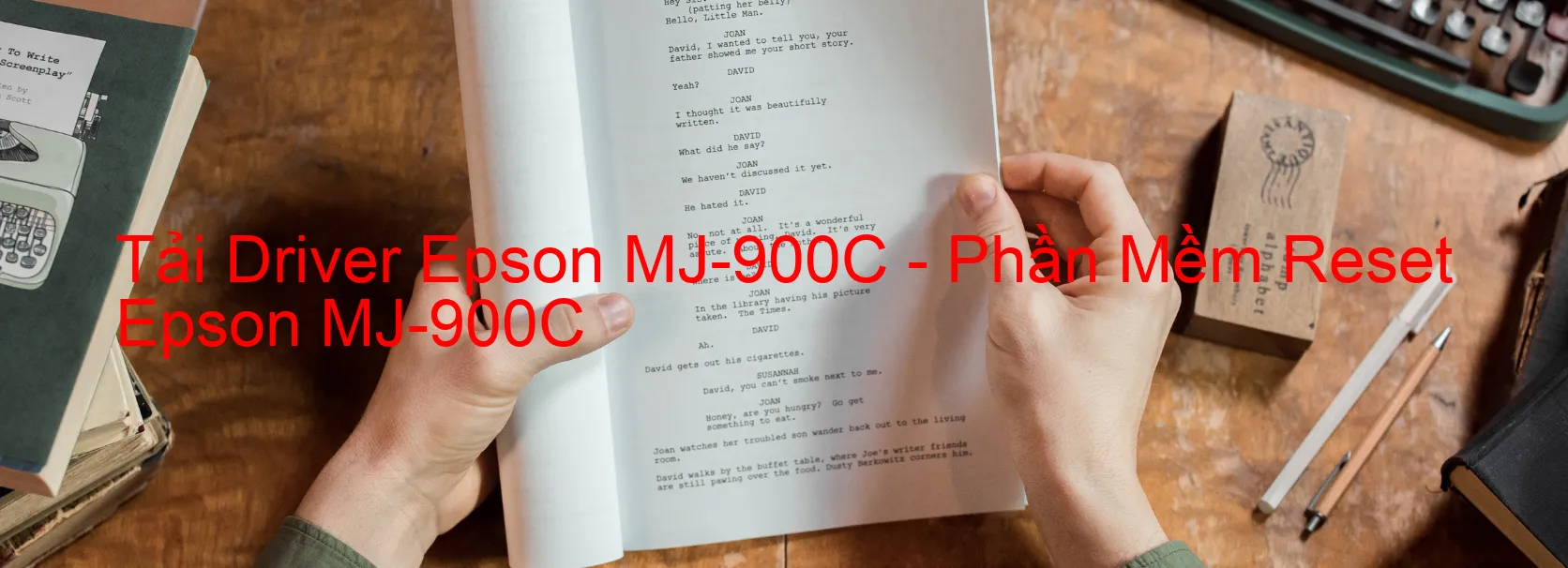 Driver Epson MJ-900C, Phần Mềm Reset Epson MJ-900C