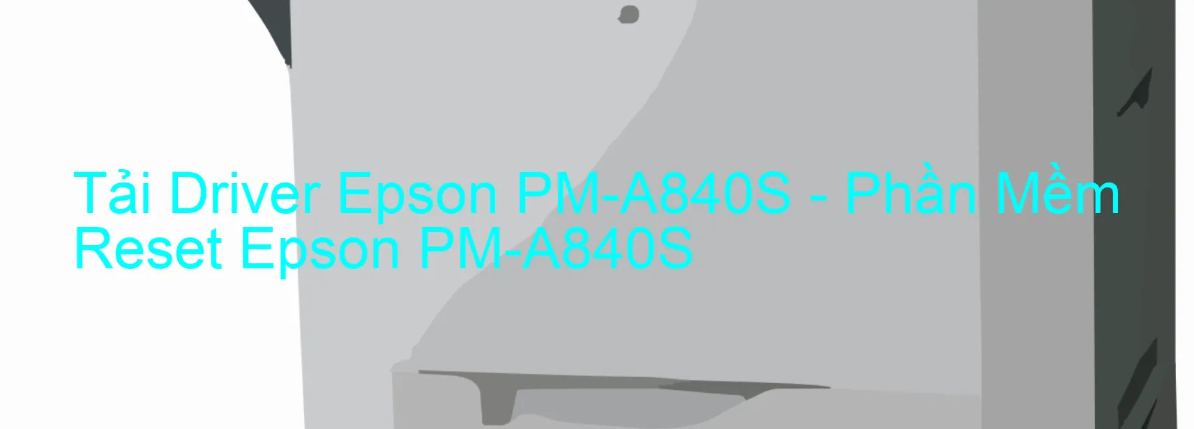 Driver Epson PM-A840S, Phần Mềm Reset Epson PM-A840S