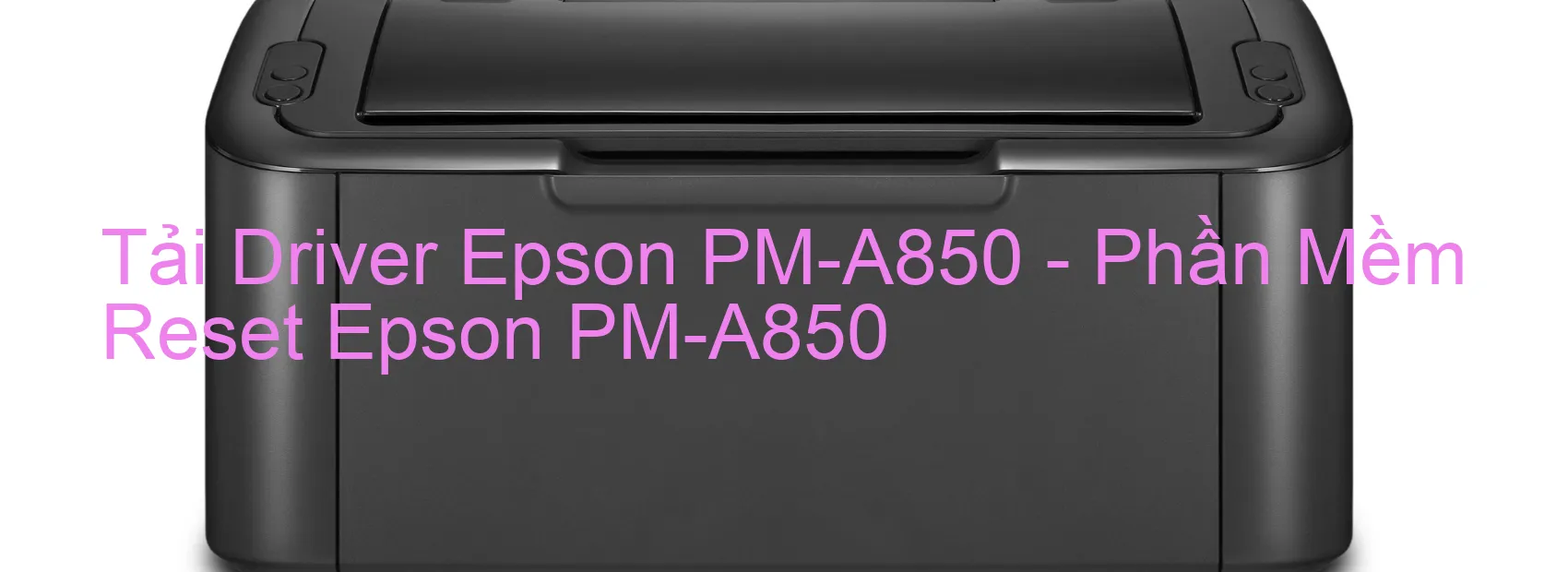 Driver Epson PM-A850, Phần Mềm Reset Epson PM-A850