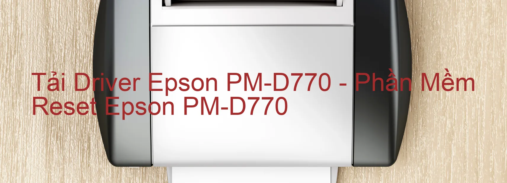 Driver Epson PM-D770, Phần Mềm Reset Epson PM-D770