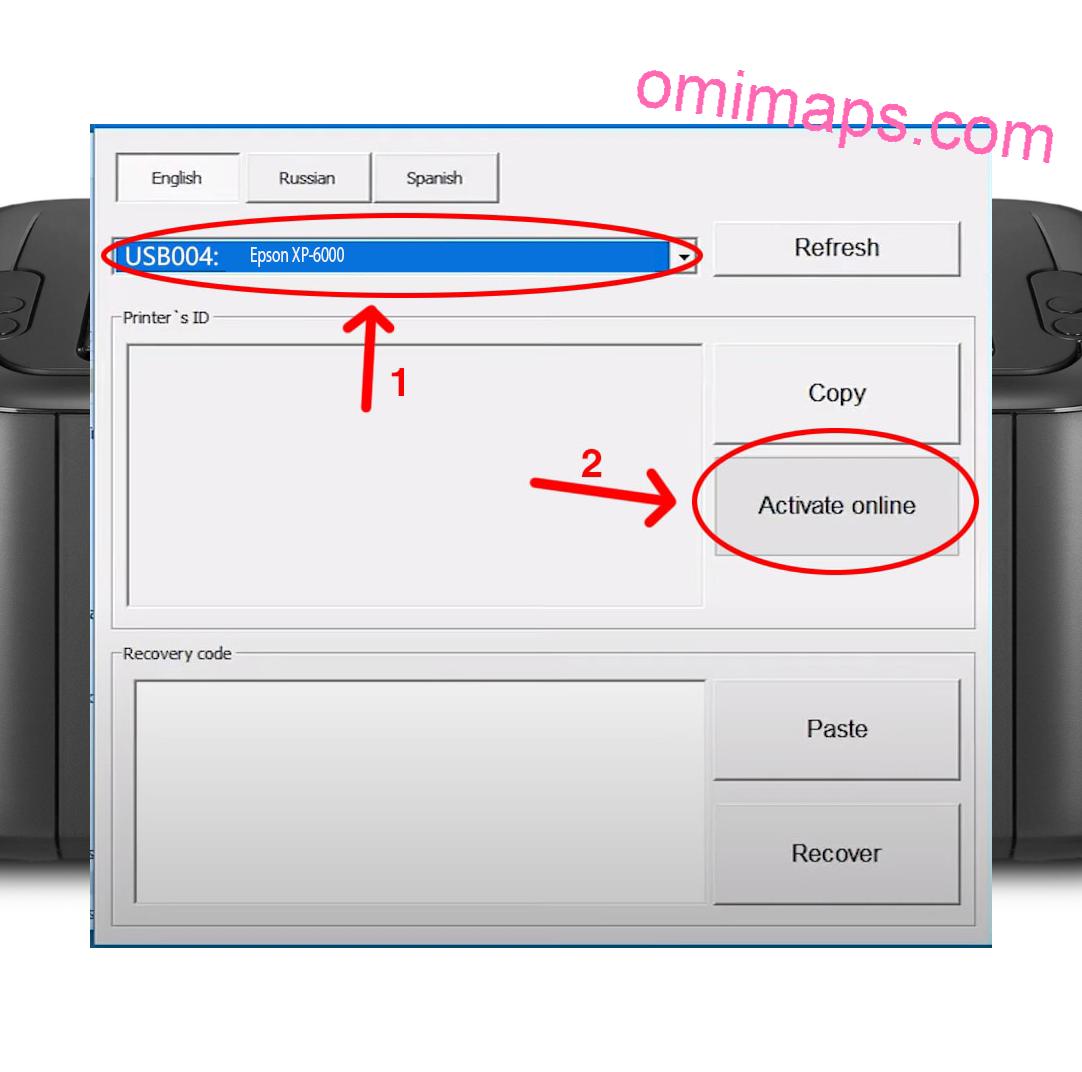 Active Epson XP-6000 Chipless Firmware 