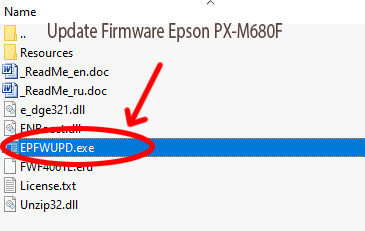 Update Chipless Firmware Epson PX-M680F 3