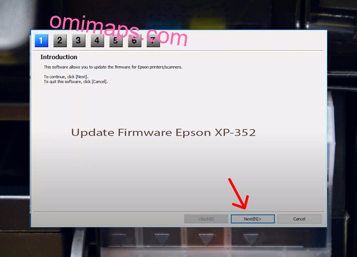 Update Chipless Firmware Epson XP-352 4