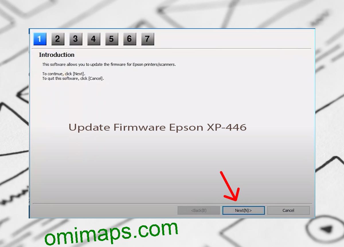 Update Chipless Firmware Epson XP-446 4