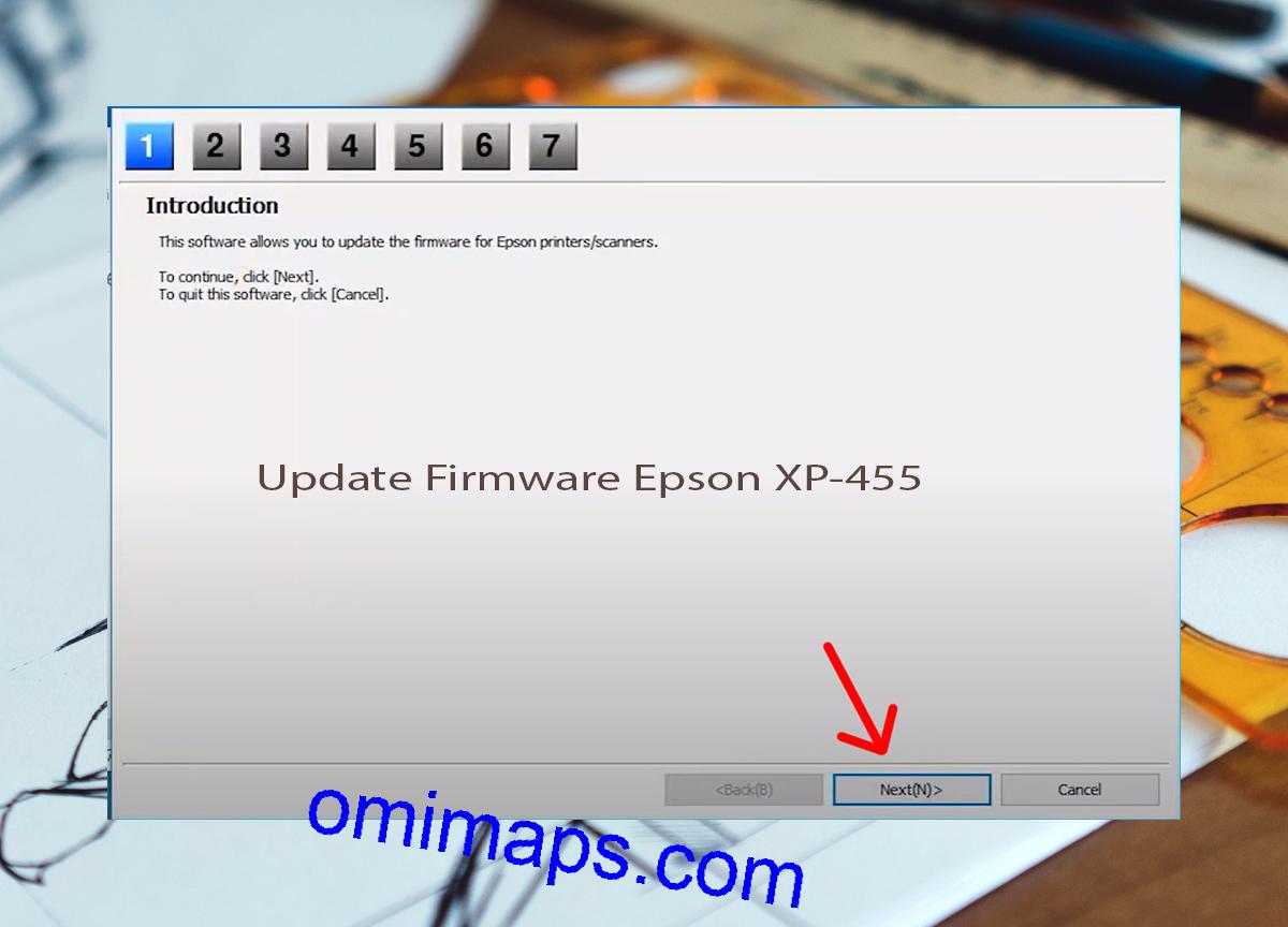 Update Chipless Firmware Epson XP-455 4