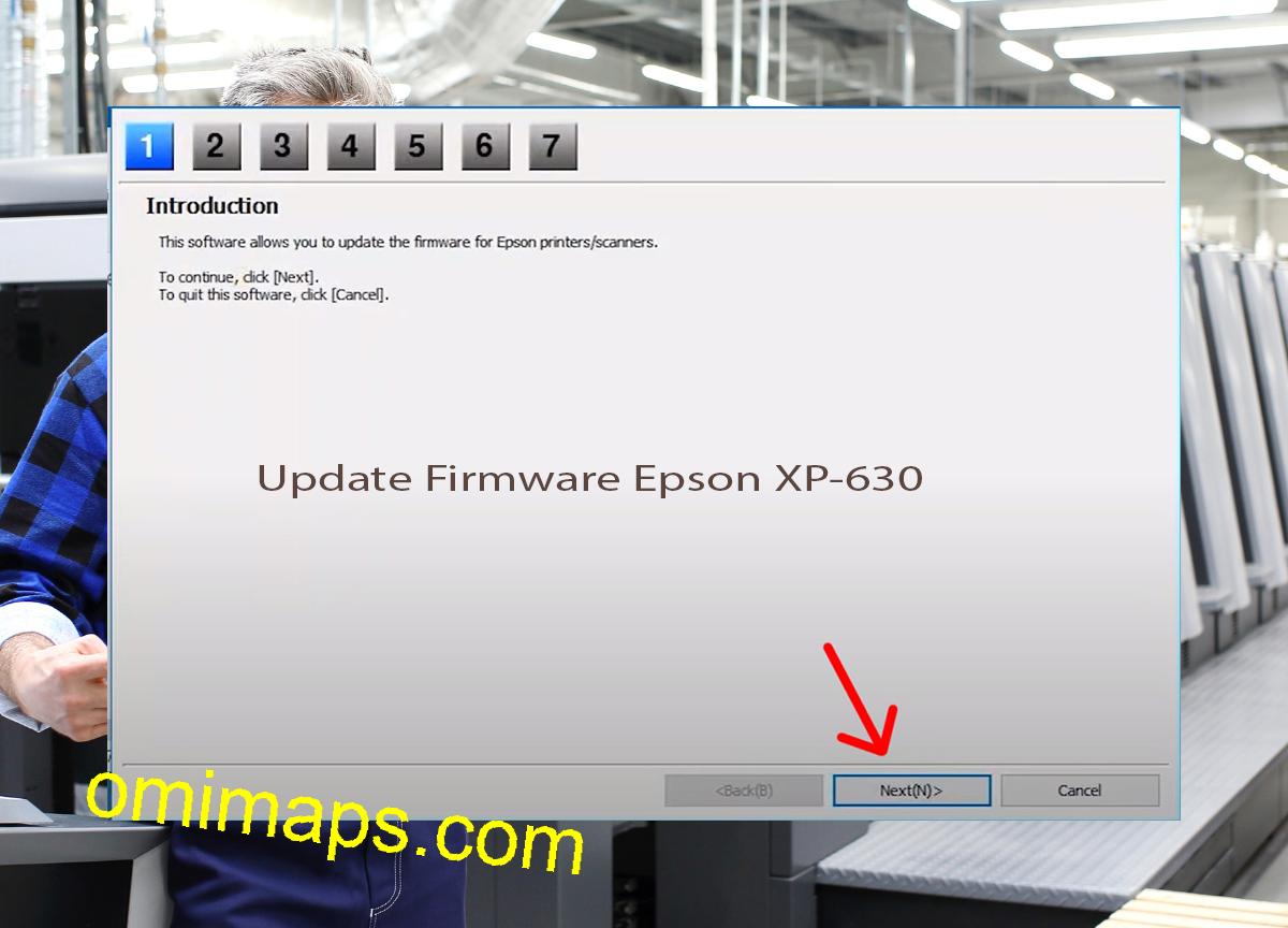 Update Chipless Firmware Epson XP-630 4