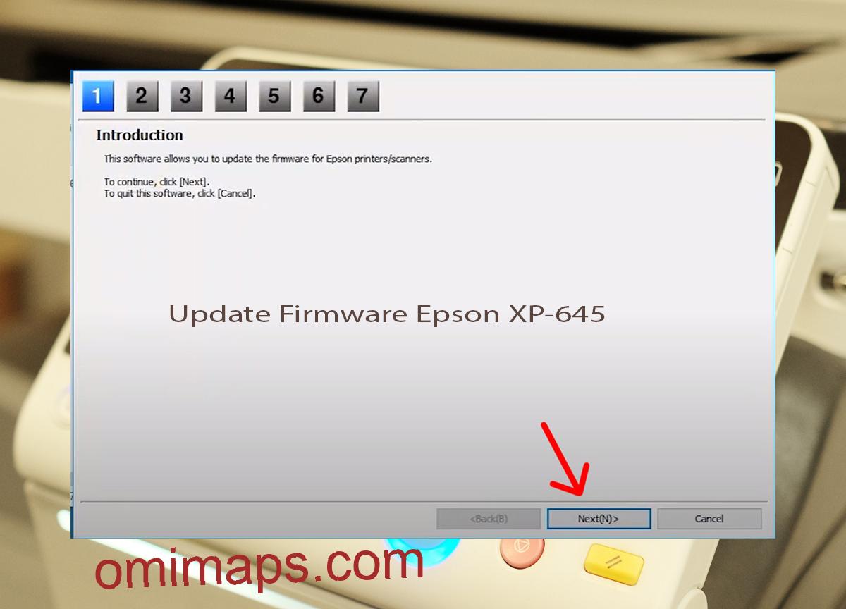 Update Chipless Firmware Epson XP-645 4