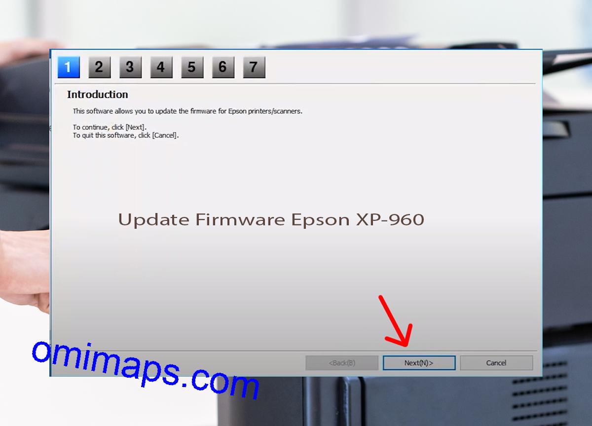 Update Chipless Firmware Epson XP-960 4