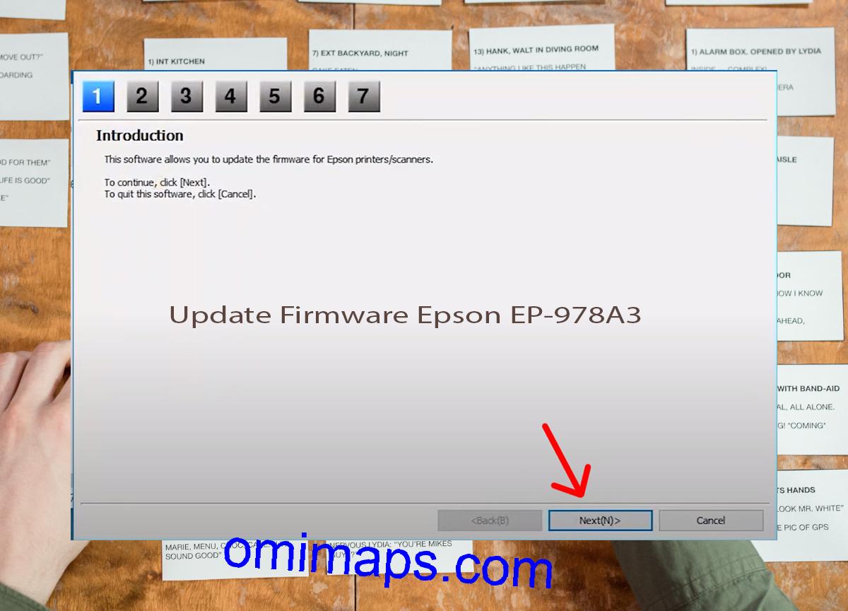 Update Chipless Firmware Epson EP-978A3 4