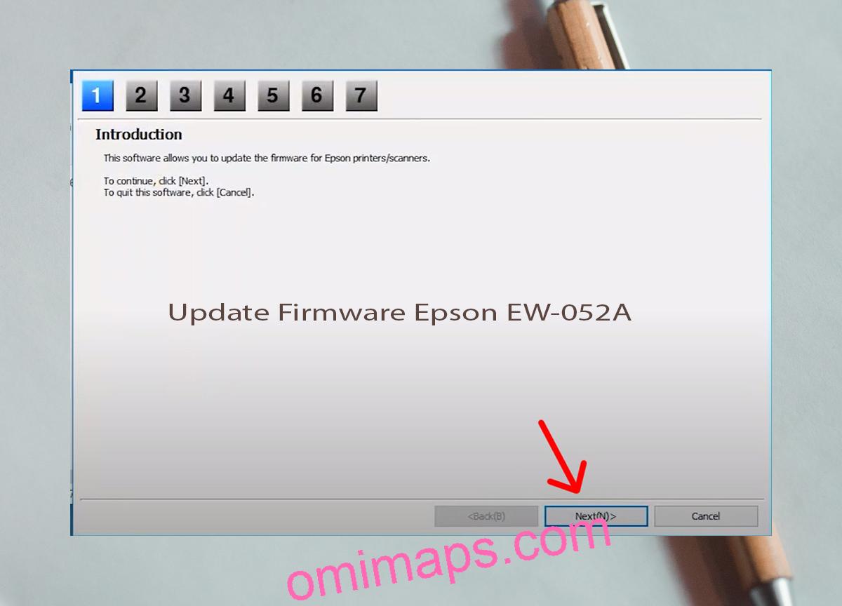 Update Chipless Firmware Epson EW-052A 4