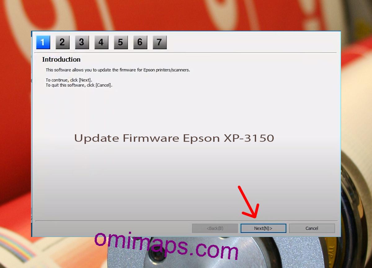 Update Chipless Firmware Epson XP-3150 4