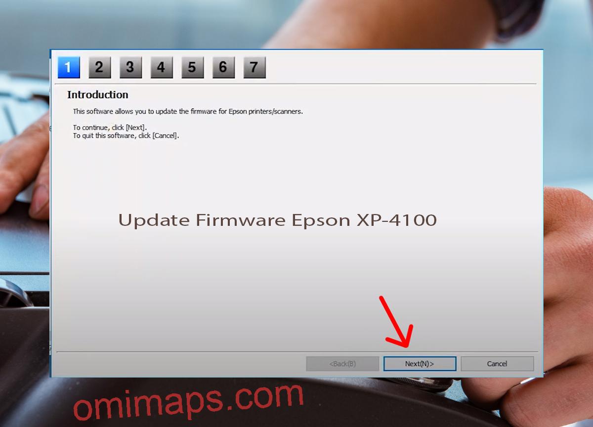 Update Chipless Firmware Epson XP-4100 4