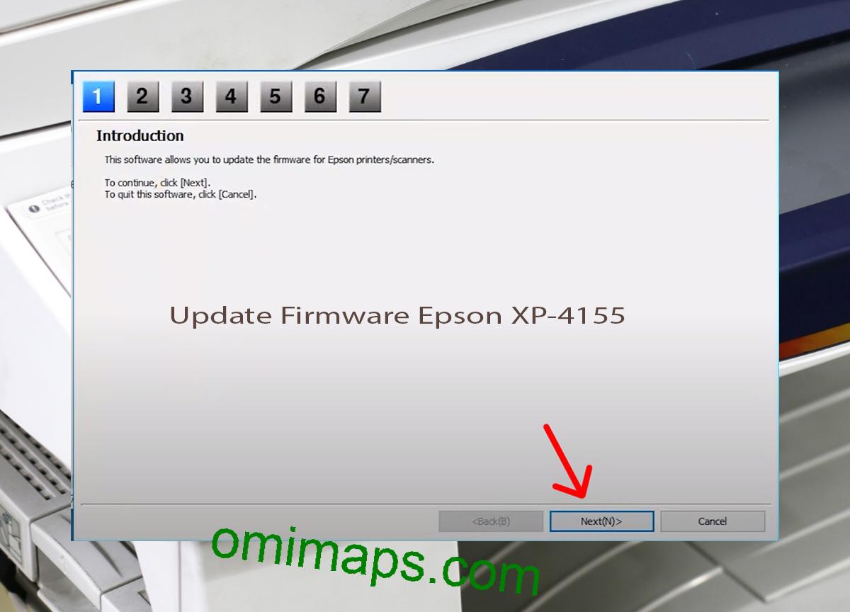 Update Chipless Firmware Epson XP-4155 4