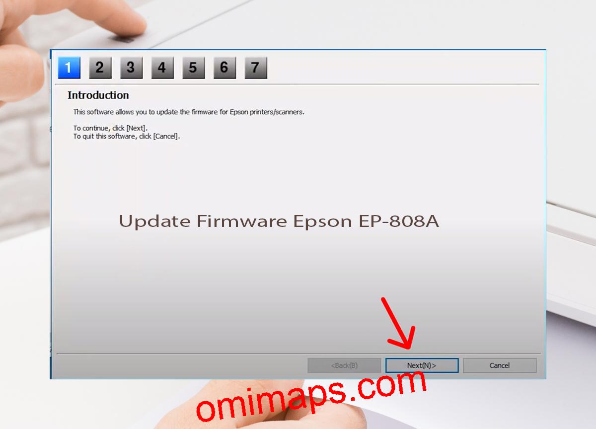 Update Chipless Firmware Epson EP-808A 4