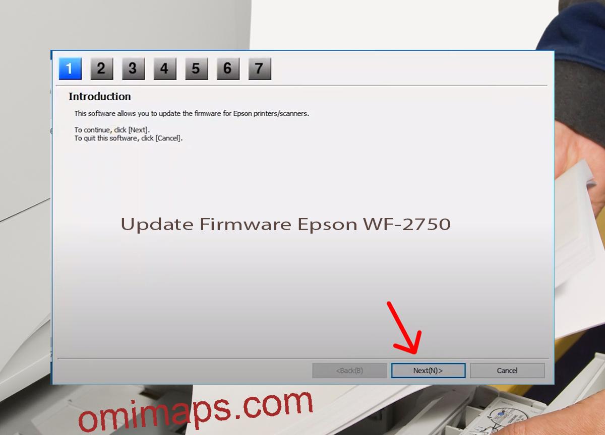 Update Chipless Firmware Epson WF-2750 4