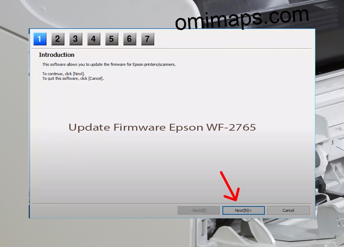 Update Chipless Firmware Epson WF-2765 4