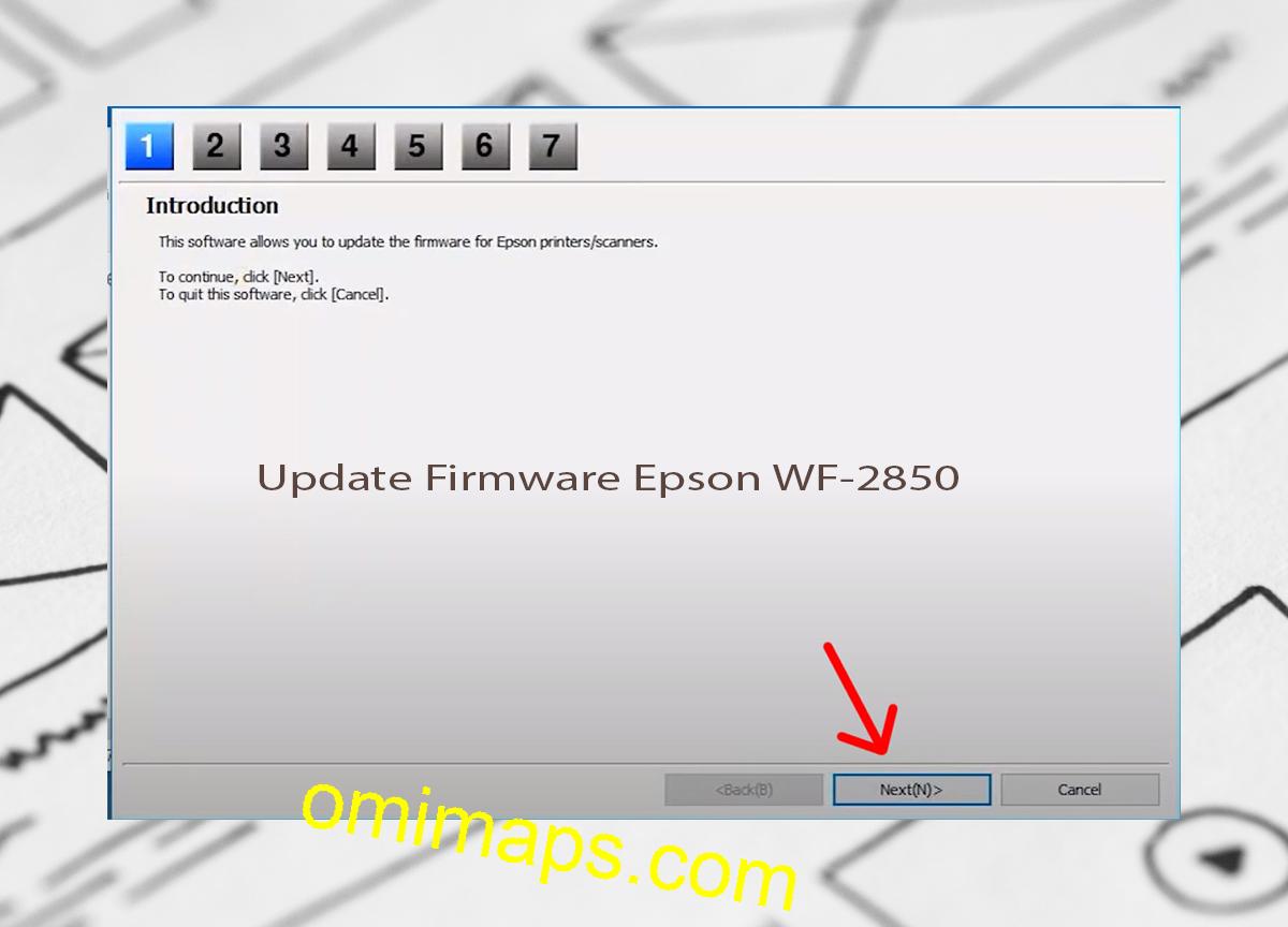 Update Chipless Firmware Epson WF-2850 4