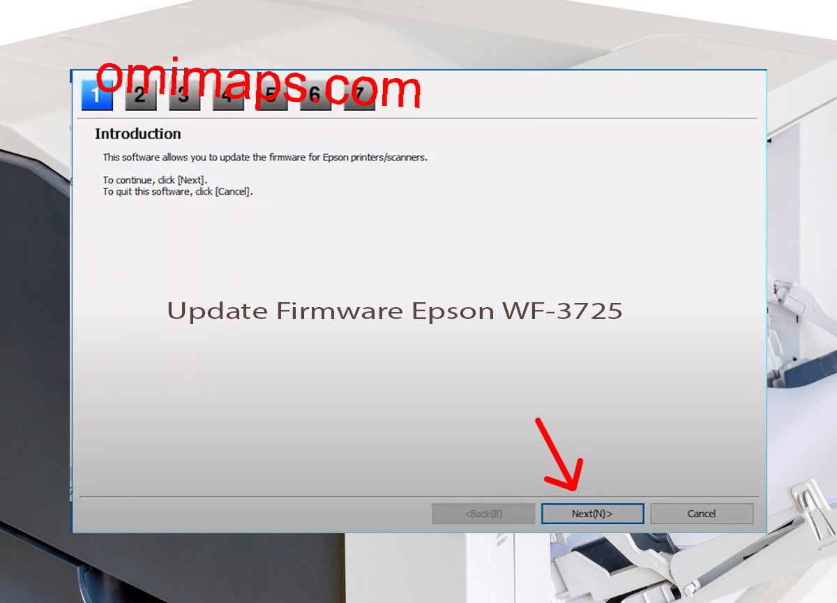 Update Chipless Firmware Epson WF-3725 4