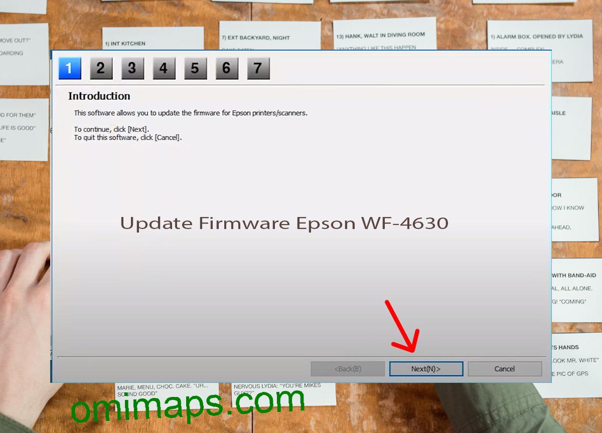 Update Chipless Firmware Epson WF-4630 4