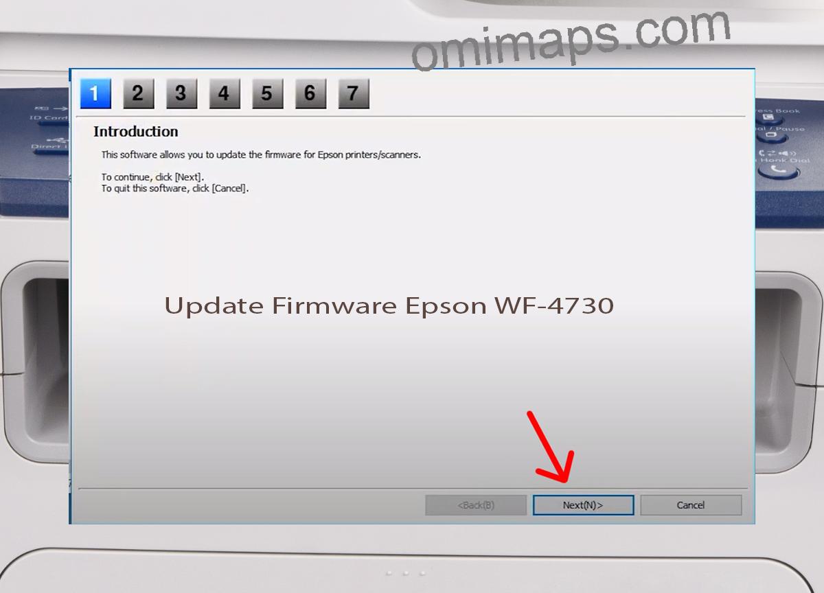 Update Chipless Firmware Epson WF-4730 4