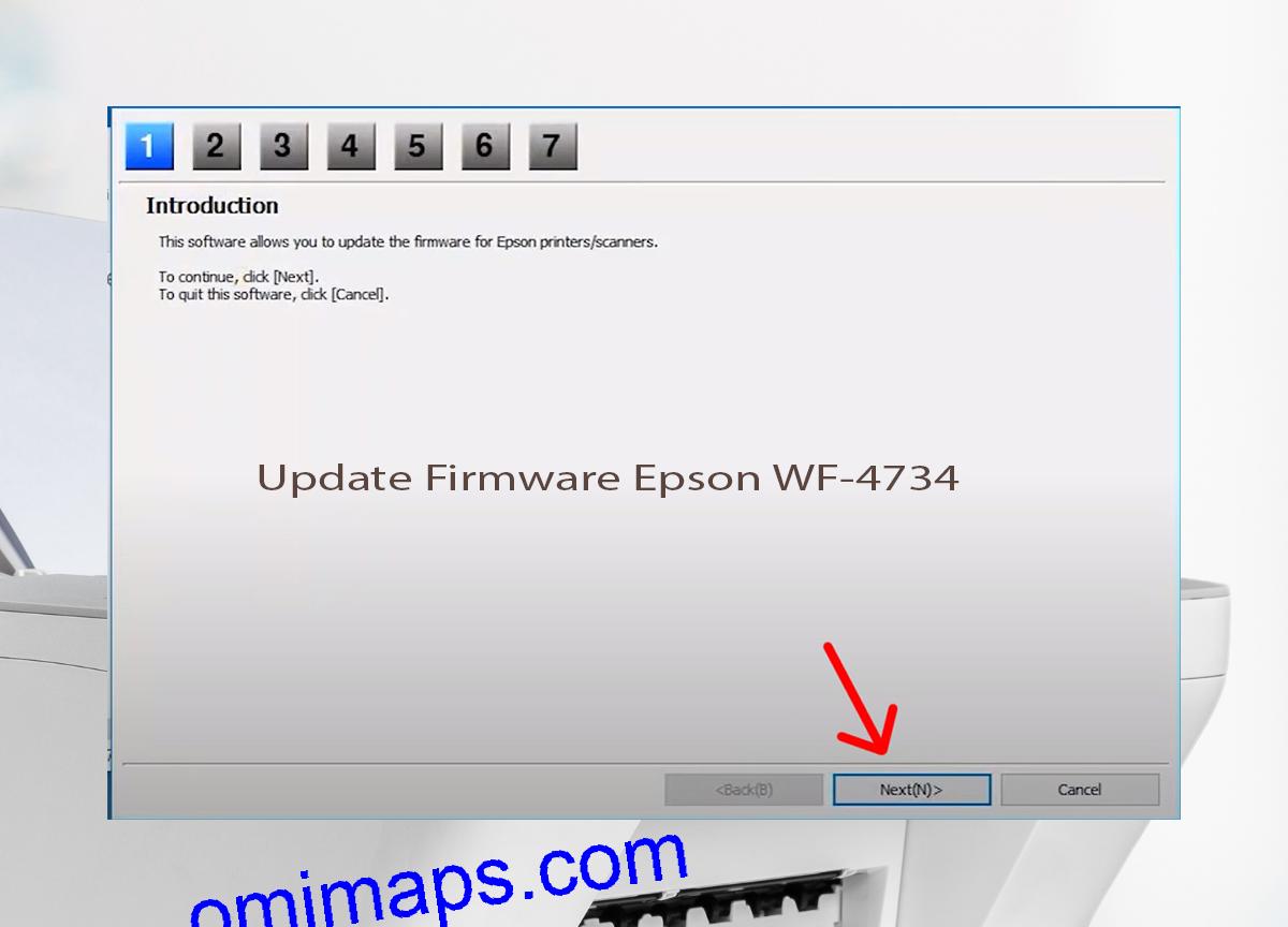 Update Chipless Firmware Epson WF-4734 4