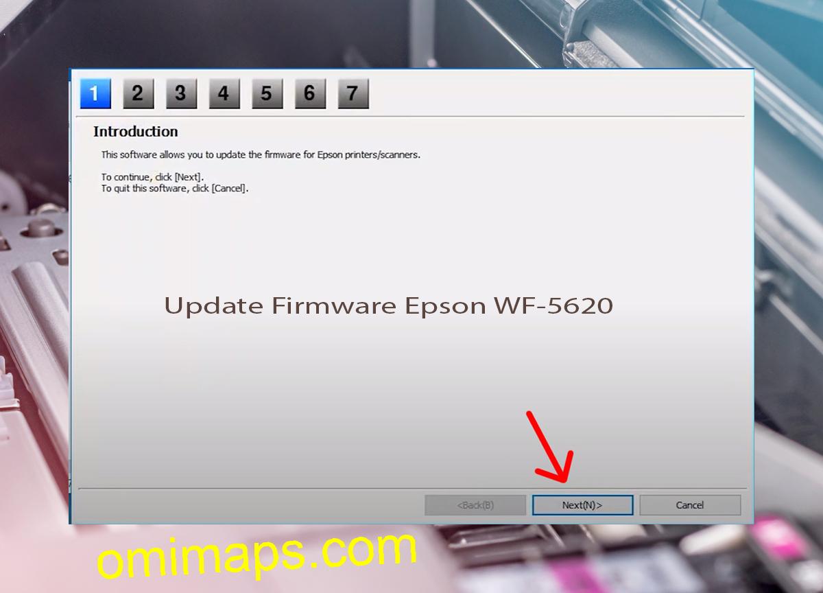 Update Chipless Firmware Epson WF-5620 4