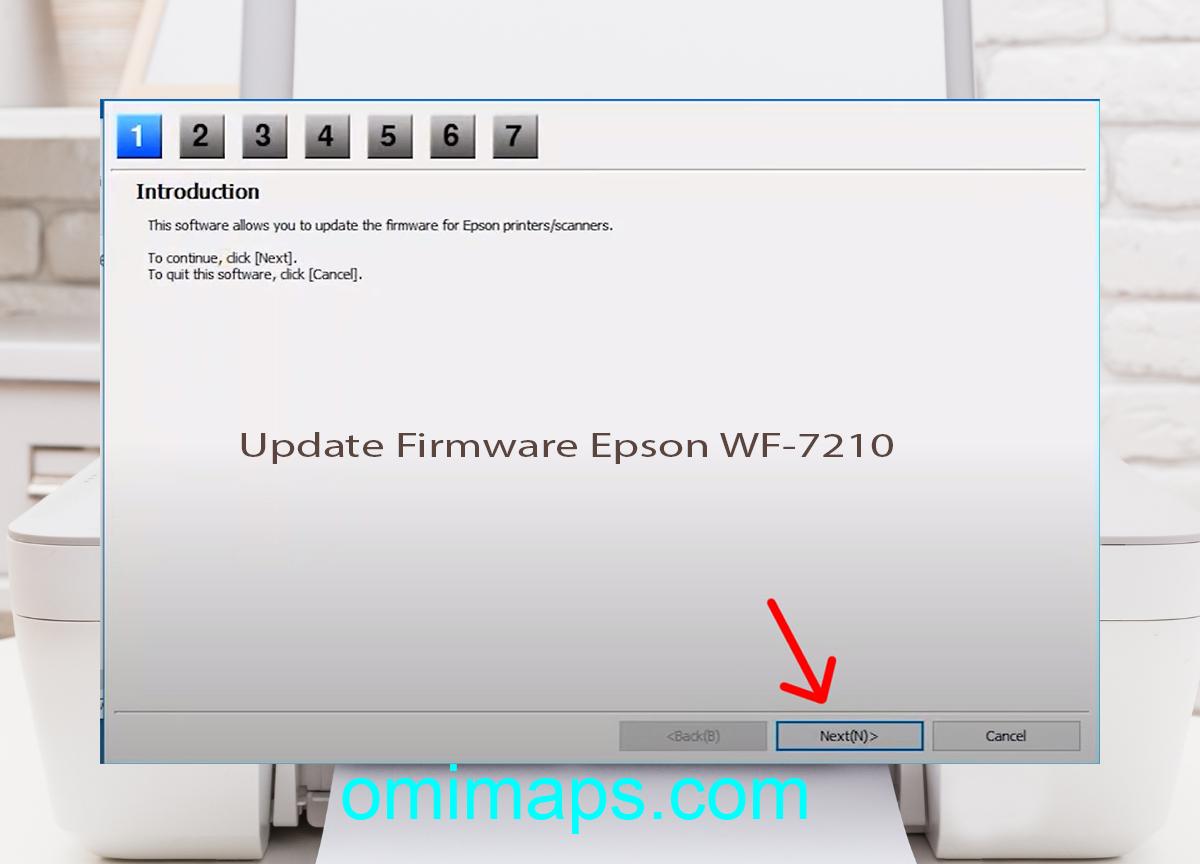 Update Chipless Firmware Epson WF-7210 4