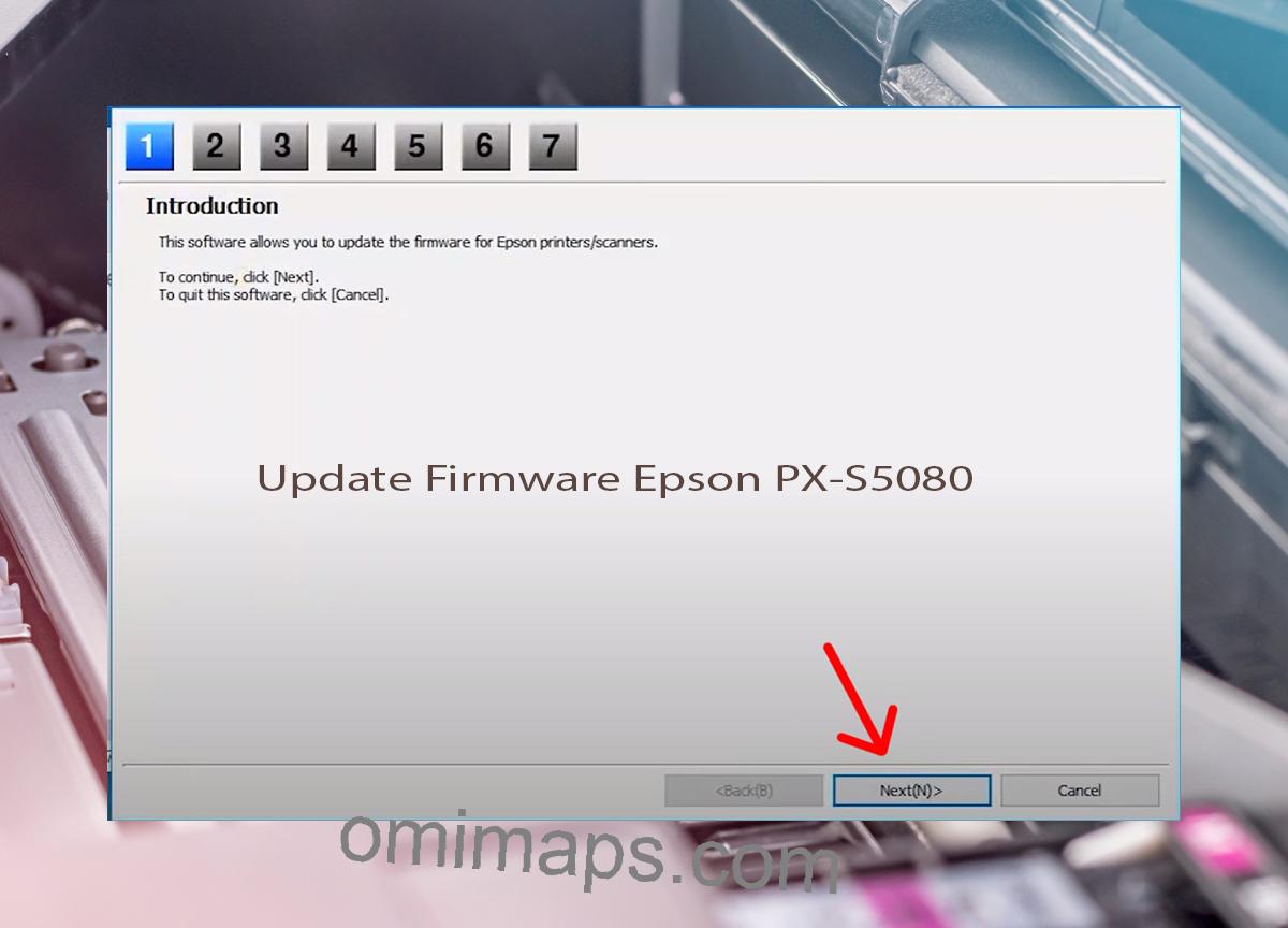Update Chipless Firmware Epson PX-S5080 4