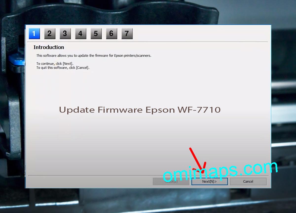 Update Chipless Firmware Epson WF-7710 4