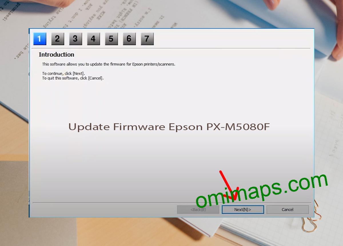 Update Chipless Firmware Epson PX-M5080F 4