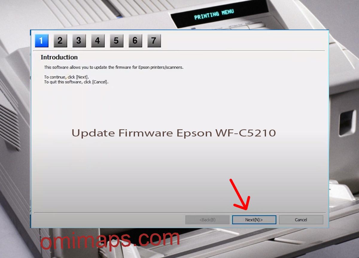 Update Chipless Firmware Epson WF-C5210 4