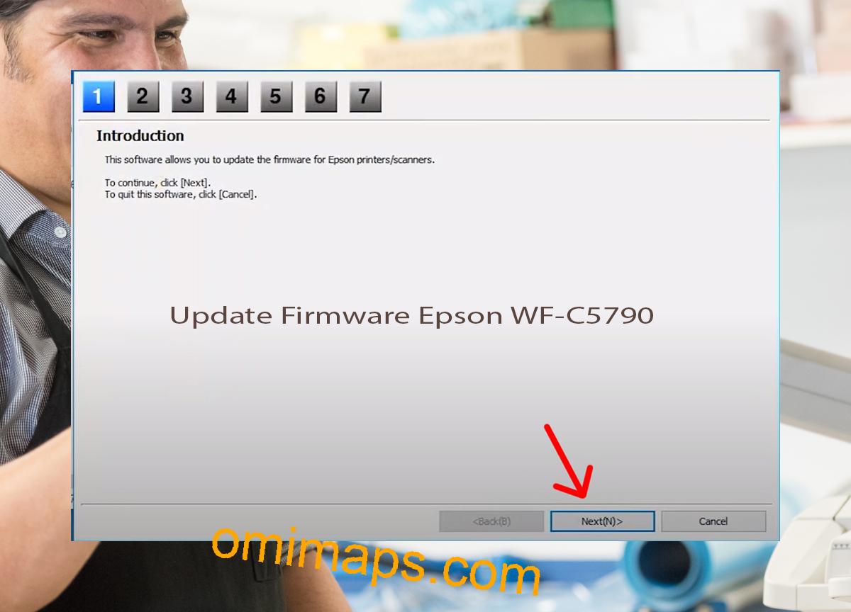 Update Chipless Firmware Epson WF-C5790 4