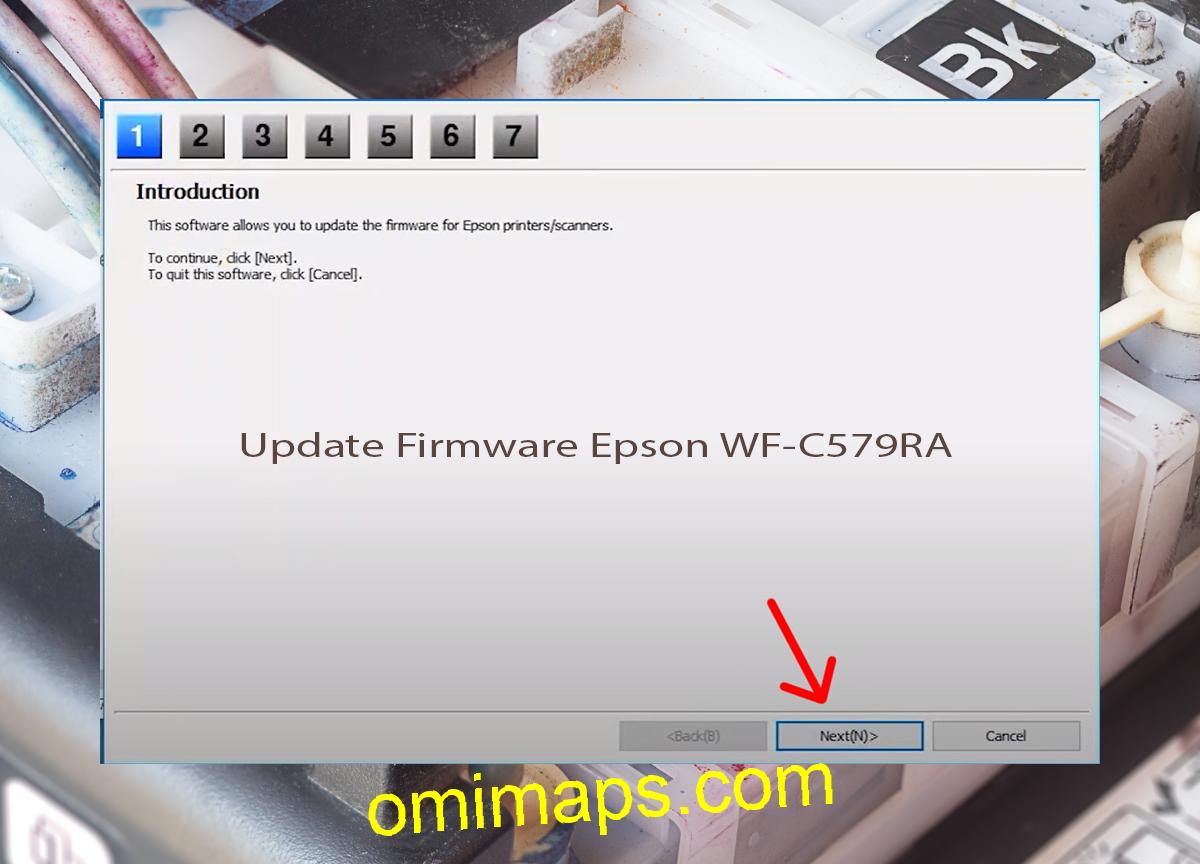 Update Chipless Firmware Epson WF-C579RA 4